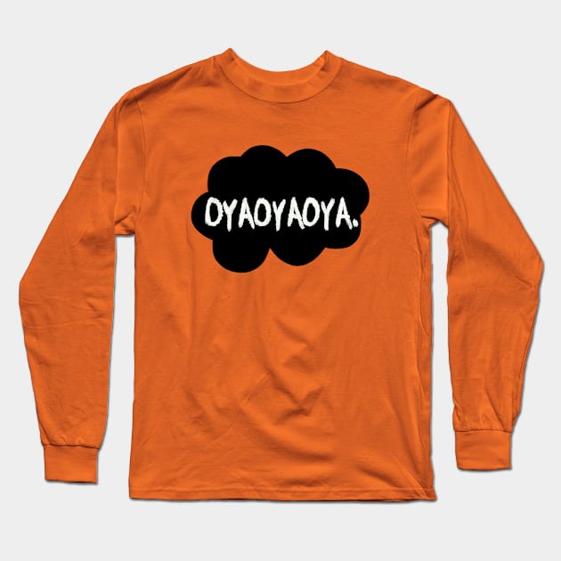 Oya O Manga Long Sleeve T-Shirt by ardyreinandar